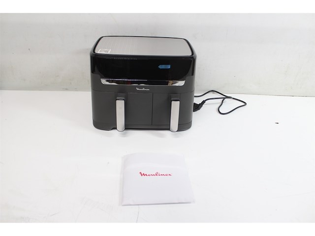 Moulinex dual easy fry ez905b20 heteluchtfriteuse grijs - afbeelding 3 van  4