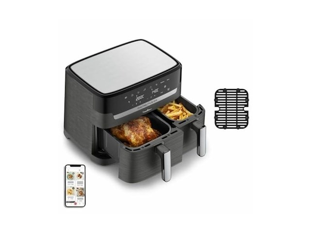 Moulinex dual easy fry ez905b20 heteluchtfriteuse - afbeelding 1 van  3