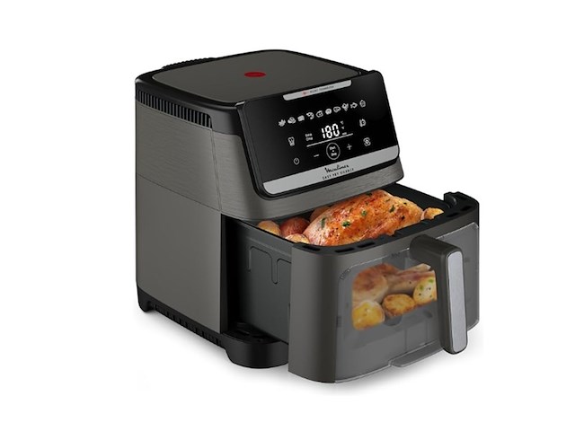 Moulinex easy fry silence ez846hf0 airfryer xxl extra stil inhoud 7l - afbeelding 1 van  1
