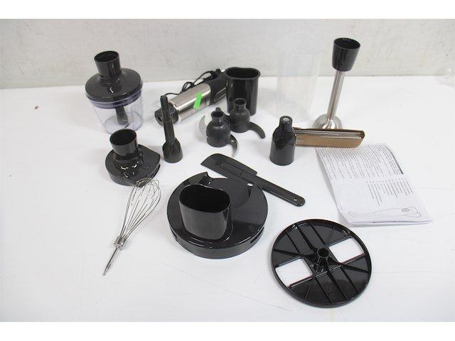 Moulinex quickchef dd65j8 staafmixer zwart/roestvrijstaal - afbeelding 4 van  5