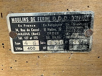 Moulins de ferme d.d.d. d’ypres gib70 graan maal apparaat - afbeelding 2 van  5