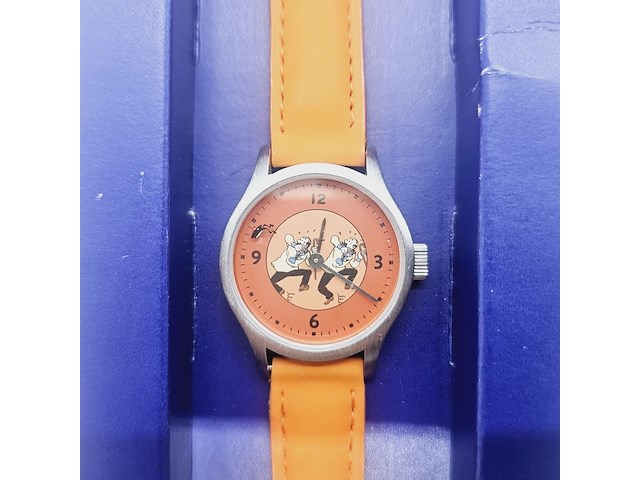 Moulinsart x kuifje - tintin verzamelbaar horloge - afbeelding 1 van  5