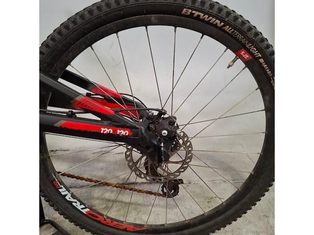 Mountainbike, b'twin, 520s atb - afbeelding 12 van  15