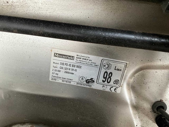 Mountfield - inox - grasmaaier - afbeelding 8 van  10
