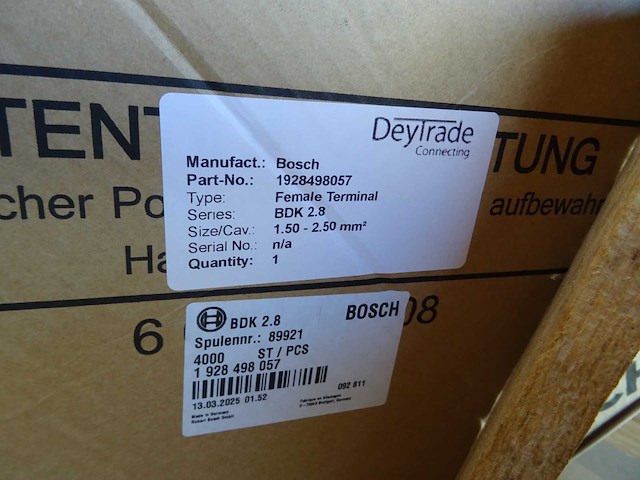 Mouser electronics - connectoren op rol (11x) - afbeelding 2 van  10