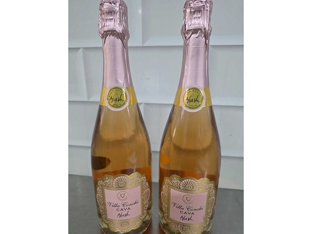 Mousserende wijn villa conchi cava brut blush fles (8x) - afbeelding 2 van  4