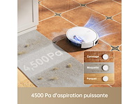 Mova m1 robotstofzuiger sterke zuigkracht geschikt voor huisdierharen wit - afbeelding 2 van  4