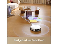 Mova m1 robotstofzuiger sterke zuigkracht geschikt voor huisdierharen wit - afbeelding 3 van  4