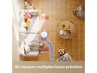 Mova m1 robotstofzuiger sterke zuigkracht geschikt voor huisdierharen wit - afbeelding 4 van  4