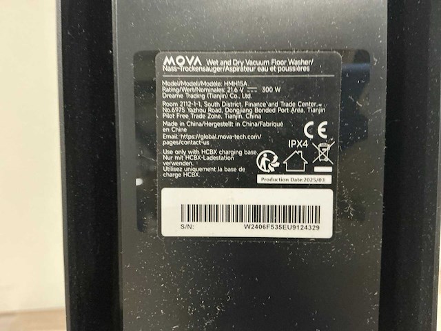 Mova m50 ultra stofzuiger - afbeelding 3 van  12