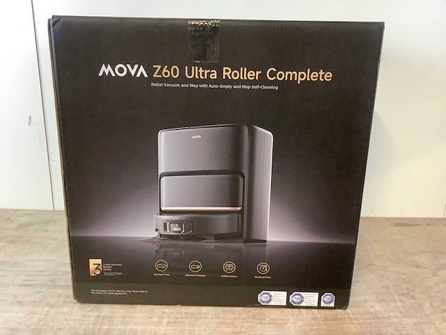Mova z60 ultra roller complete robotstofzuiger - afbeelding 2 van  9
