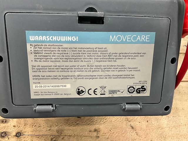 Movecare accubooster - afbeelding 4 van  5