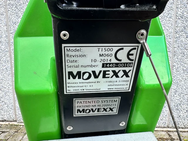 Movexx t1500 elektrische trekker - afbeelding 3 van  7