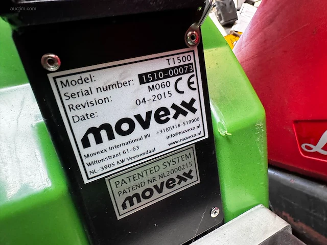 Movexx t1500 elektrische trekker - afbeelding 4 van  9