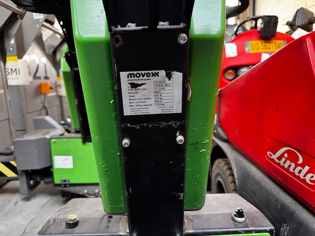 Movexx t2500-p elektrische trekker - afbeelding 8 van  8