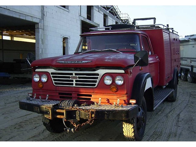 Mowag / dodge - 1965 - w500 - brandweerwagen - afbeelding 1 van  9