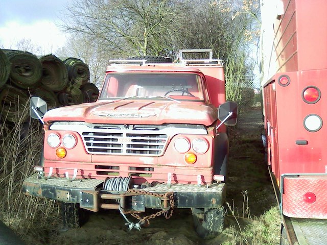 Mowag / dodge - 1965 - w500 - brandweerwagen - afbeelding 2 van  9