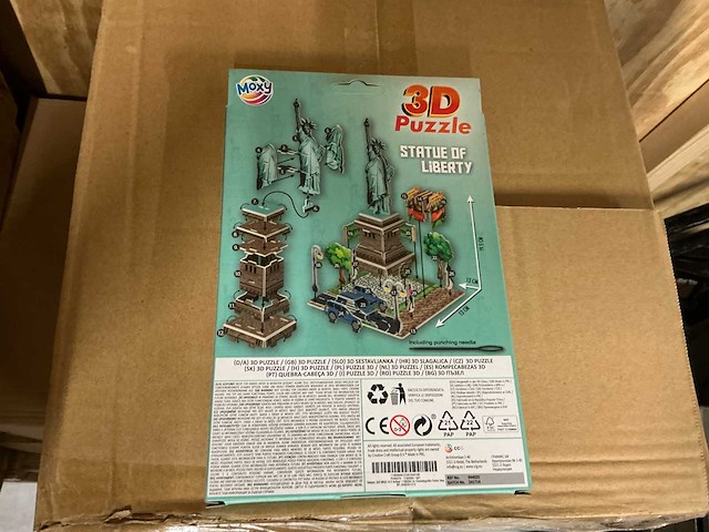 Moxy 3d puzzels (414x) - afbeelding 10 van  11
