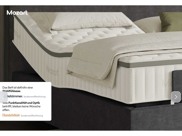 Mozart - premium boxspring - elektrisch verstelbaar 180 x 200 cm - afbeelding 6 van  6