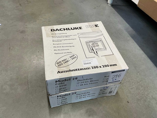 Mpk 29 dakluik (2x) - afbeelding 1 van  4