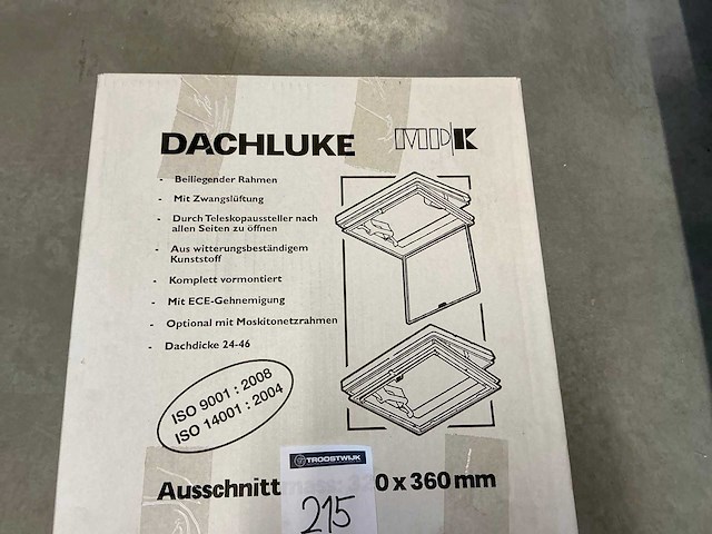 Mpk 32 dakluik (3x) - afbeelding 3 van  4