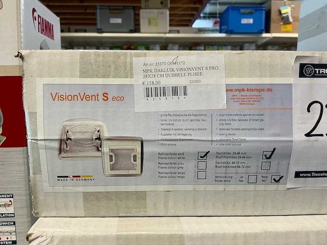 Mpk visionvent s dakluik (2x) - afbeelding 3 van  4
