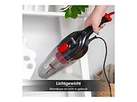Mpm 2-in-1 stofzuiger zonder zak 600w rood/zwart - afbeelding 2 van  6