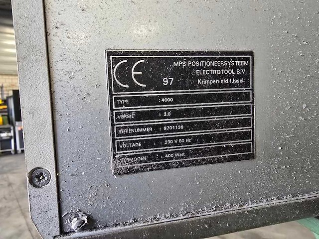 Mps - 4000 - rollenbaan - afbeelding 8 van  12