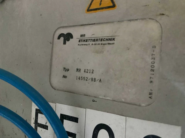 Mr 4212 etiketteermachine - afbeelding 4 van  4