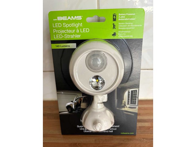 Mr beams - mb330-wht - beveiligingscamera (120x) - afbeelding 2 van  4