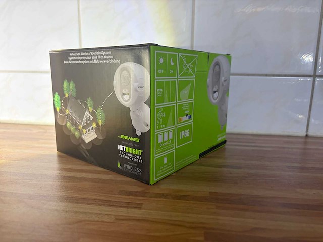 Mr beams - net bright - draadloze lamp - 2 pack (120x) - afbeelding 2 van  5