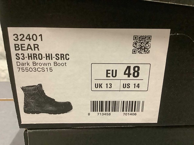 Mr. miles bear 32401 s3 - maat 48 - werkschoenen (2x) - afbeelding 4 van  5