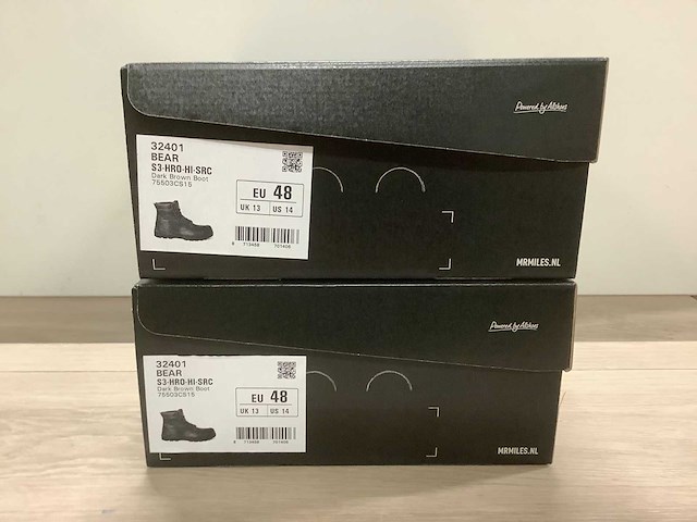 Mr. miles bear 32401 s3 - maat 48 - werkschoenen (2x) - afbeelding 3 van  4