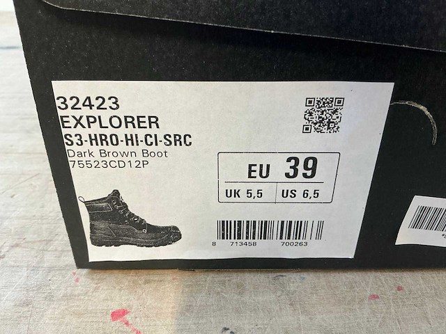 Mr. miles s3 - hro - hi - ci - src explorer werkschoenen 39 (5x) - afbeelding 4 van  5