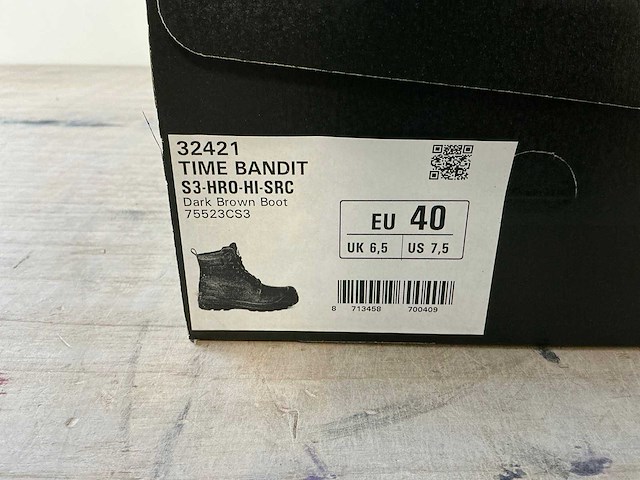 Mr. miles s3 - hro - hi - ci - src time bandit werkschoenen 42 (10x) - afbeelding 4 van  4