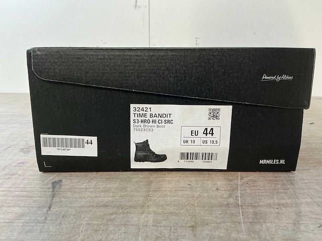Mr. miles s3 - hro - hi - ci - src time bandit werkschoenen 44 (5x) - afbeelding 6 van  7