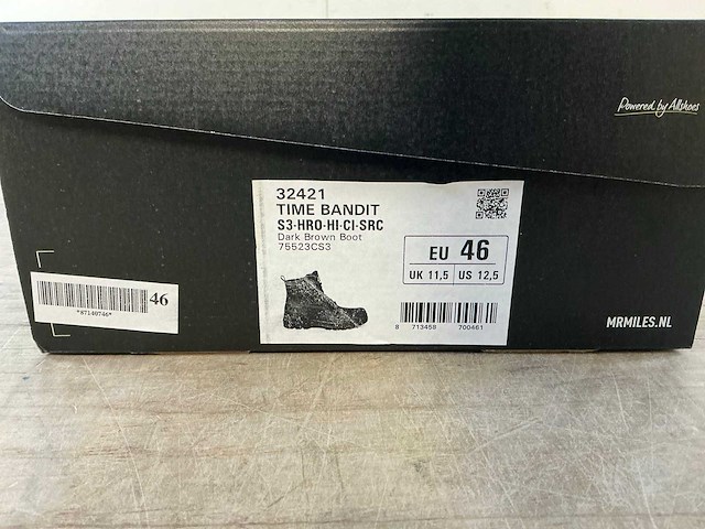 Mr. miles s3 - hro - hi - ci - src time bandit werkschoenen 46 (5x) - afbeelding 6 van  7