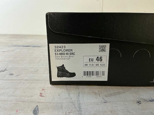 Mr. miles s3 - hro - hi - ci - src time bandit werkschoenen 46/41 (10x) - afbeelding 3 van  5