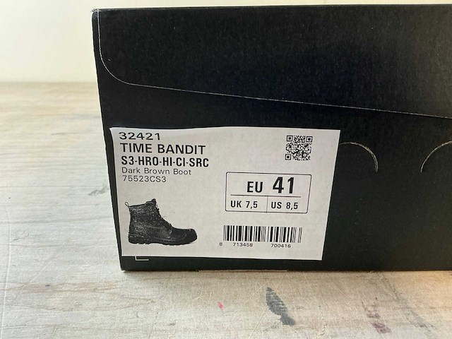 Mr. miles s3 - hro - hi - ci - src time bandit werkschoenen 46/41 (10x) - afbeelding 4 van  5