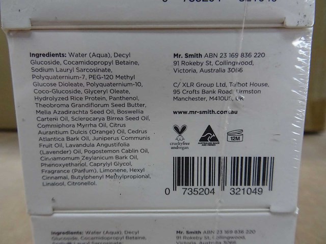 Mr smith - shampoo 300ml (12x) - afbeelding 3 van  4