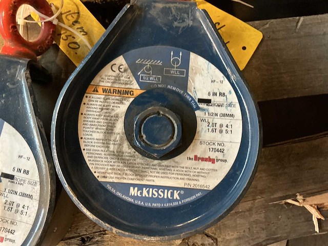 Mrkissick takelblok (2x) - afbeelding 3 van  4