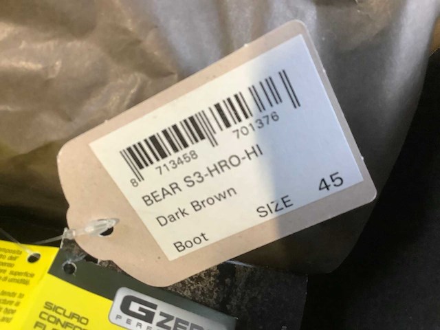 Mr.miles bear s3 veiligheidsschoenen (2x) - maat 45. - afbeelding 8 van  9