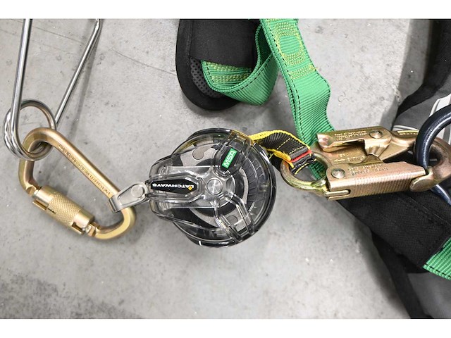 Msa latchways fit m valbeveiliging harnas - afbeelding 3 van  4