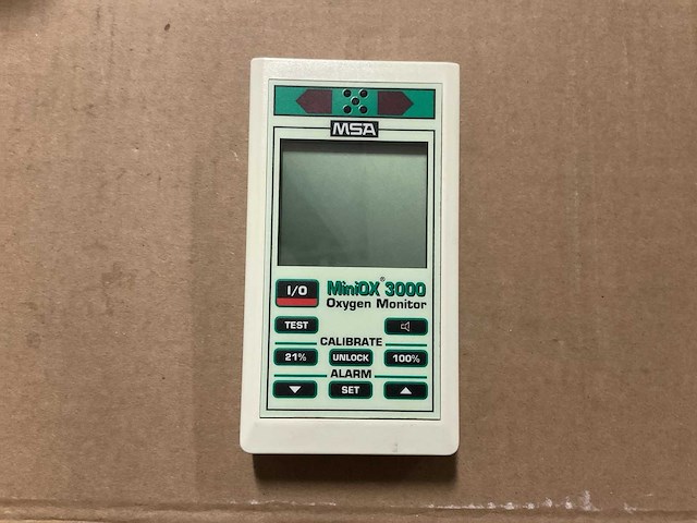 Msa miniox 3000 oxygen monitor - afbeelding 4 van  8