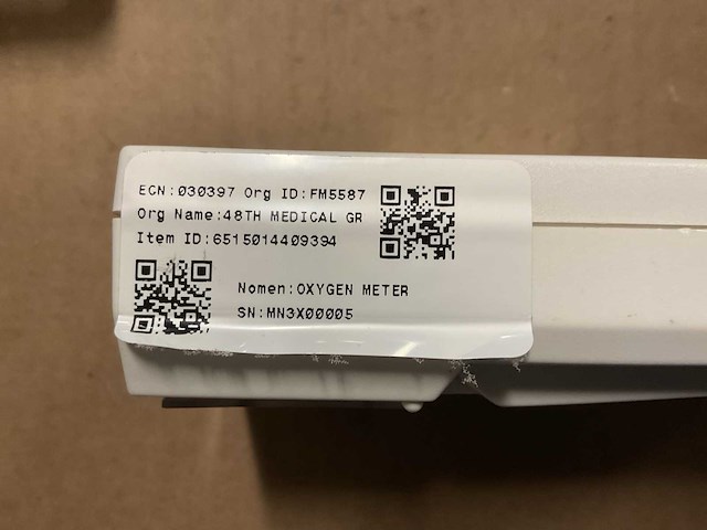 Msa miniox 3000 oxygen monitor - afbeelding 3 van  3