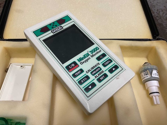 Msa miniox 3000 oxygen monitor - afbeelding 2 van  6