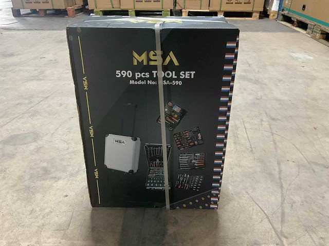 Msa msa-590 pcs gereedschapskoffer (2x) - afbeelding 6 van  8