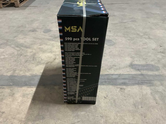 Msa msa-590 pcs gereedschapskoffer (2x) - afbeelding 10 van  10