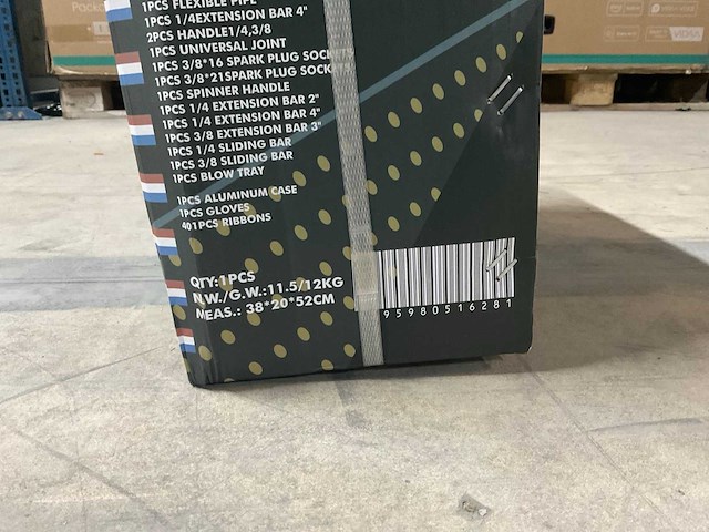 Msa msa-590 pcs gereedschapskoffer (2x) - afbeelding 1 van  1