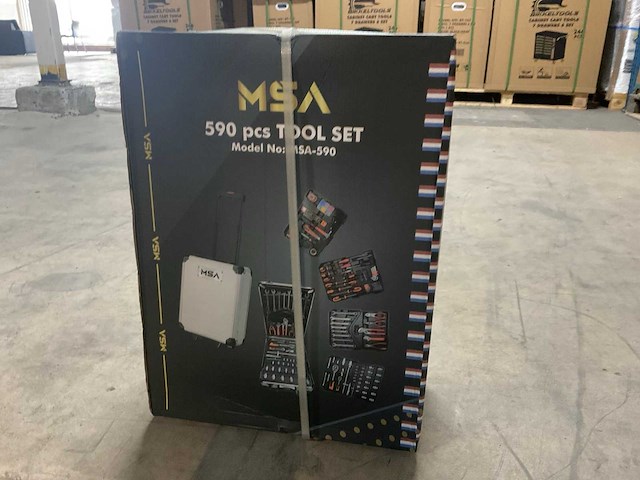 Msa msa-590 pcs gereedschapskoffer (5x) - afbeelding 7 van  8